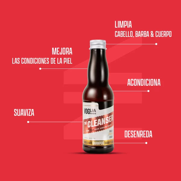 The Cleanser 500ml | Shampoo Barba Y Cabello