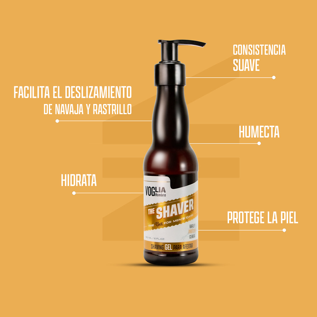 The Shaver 500ml | Gel Para Afeitar