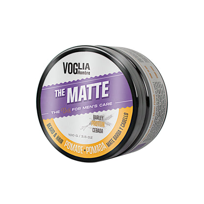 The Matte 100g | Pomada Mate Barba Y Cabello
