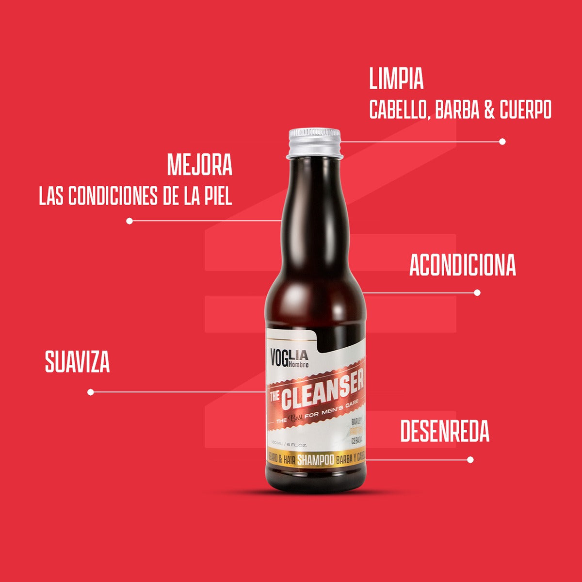 Kit Para Afeitar Voglia Hombre