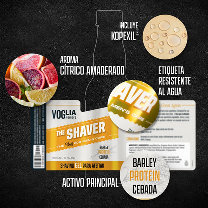 Kit Para Afeitar Voglia Hombre